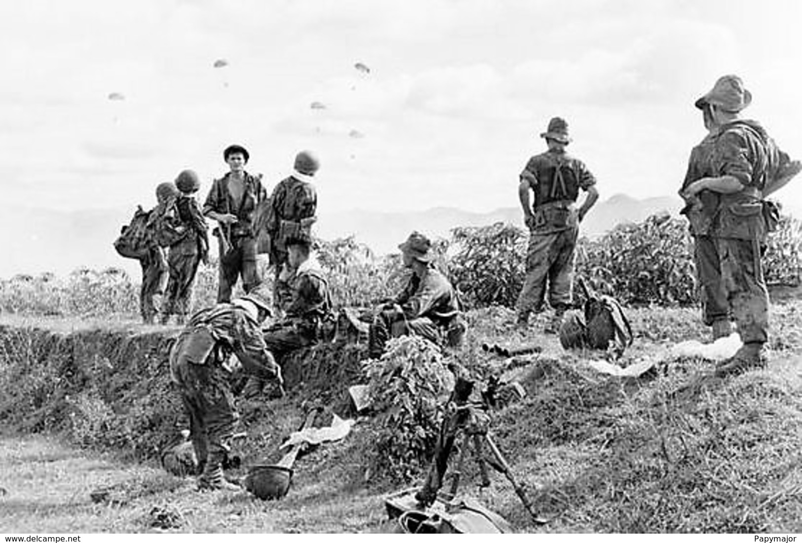 Militaria Indochine - Le 6ème RPC à Lang Son Le 17 Juillet 1953 - Dokumente