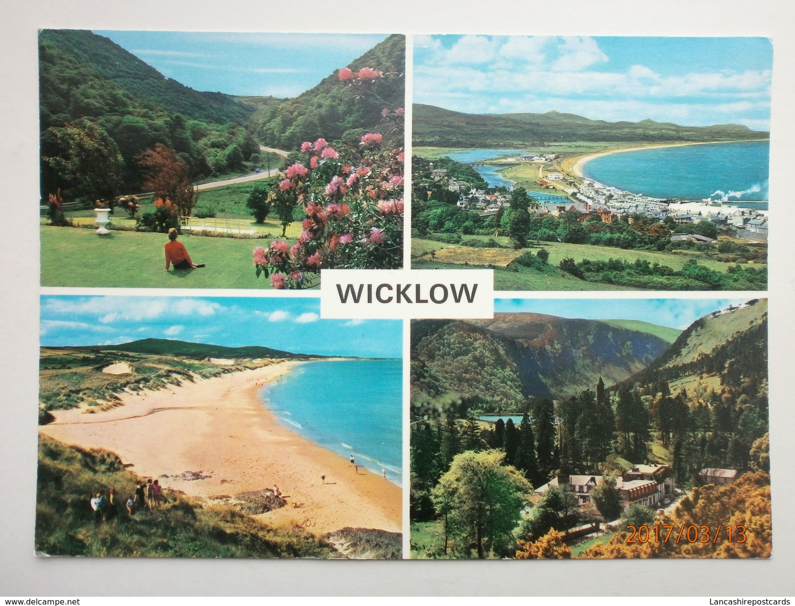 Postcard Wicklow Ireland Multiview By John Hinde My Ref B2611 - Wicklow