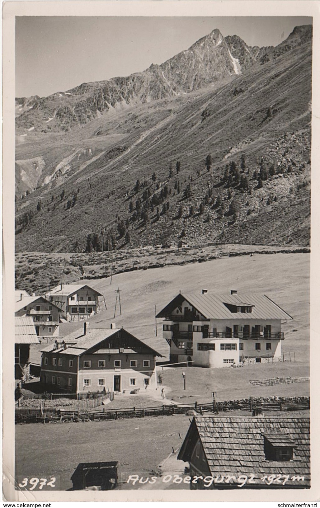 AK Obergurgl Hotel Gasthof Pension ? Gurgler Tal Bei Sölden Gurgl Hochgurgl Wald Kaisers Imst Oetztal Ötztal Alpen Alpes - Sölden