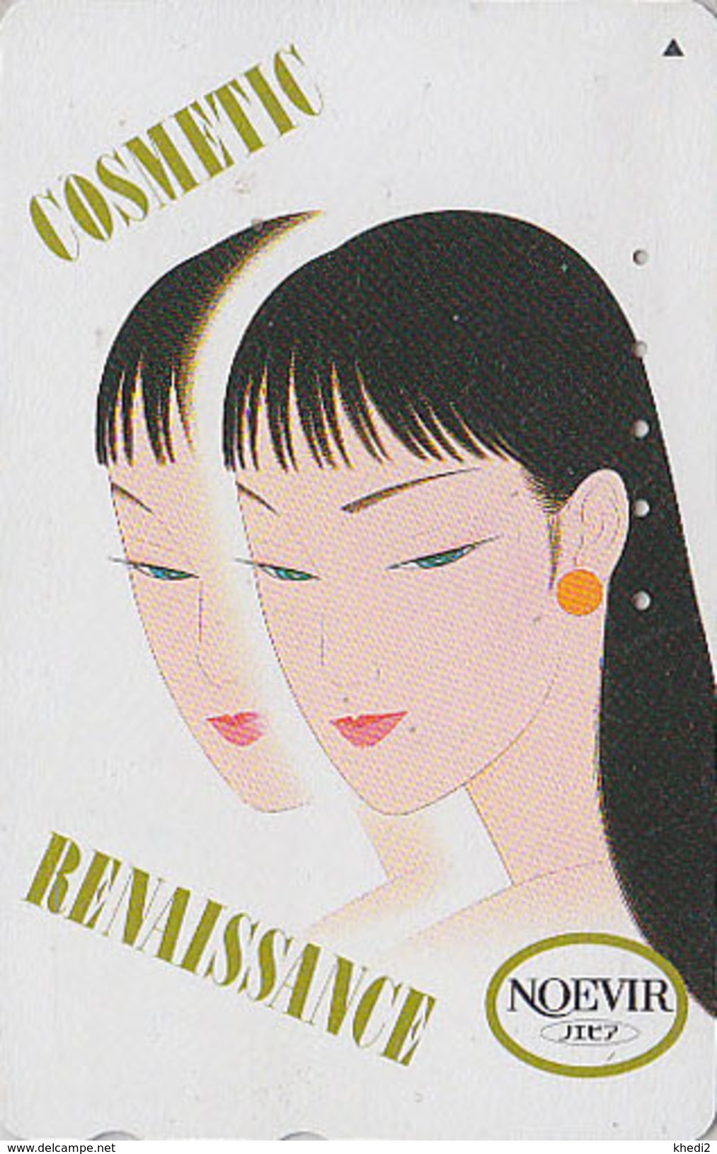 TC JAPON / 110-166775 - Série Cosmétiques NOEVIR / FEMME GIRL - JAPAN Cosmetics Free Phonecard Parfum Perfume - 220 - Japón