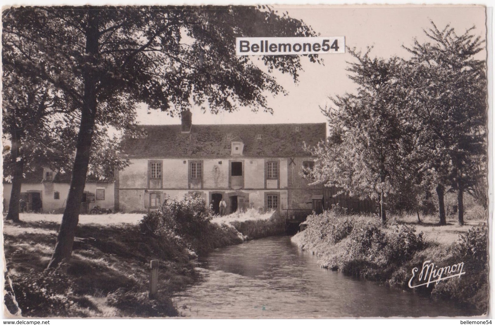 Dept 28-carte Postale Photo- Montigny-sur-avre- Le Moulin De Sault ( Circulé ) - Montigny-sur-Avre