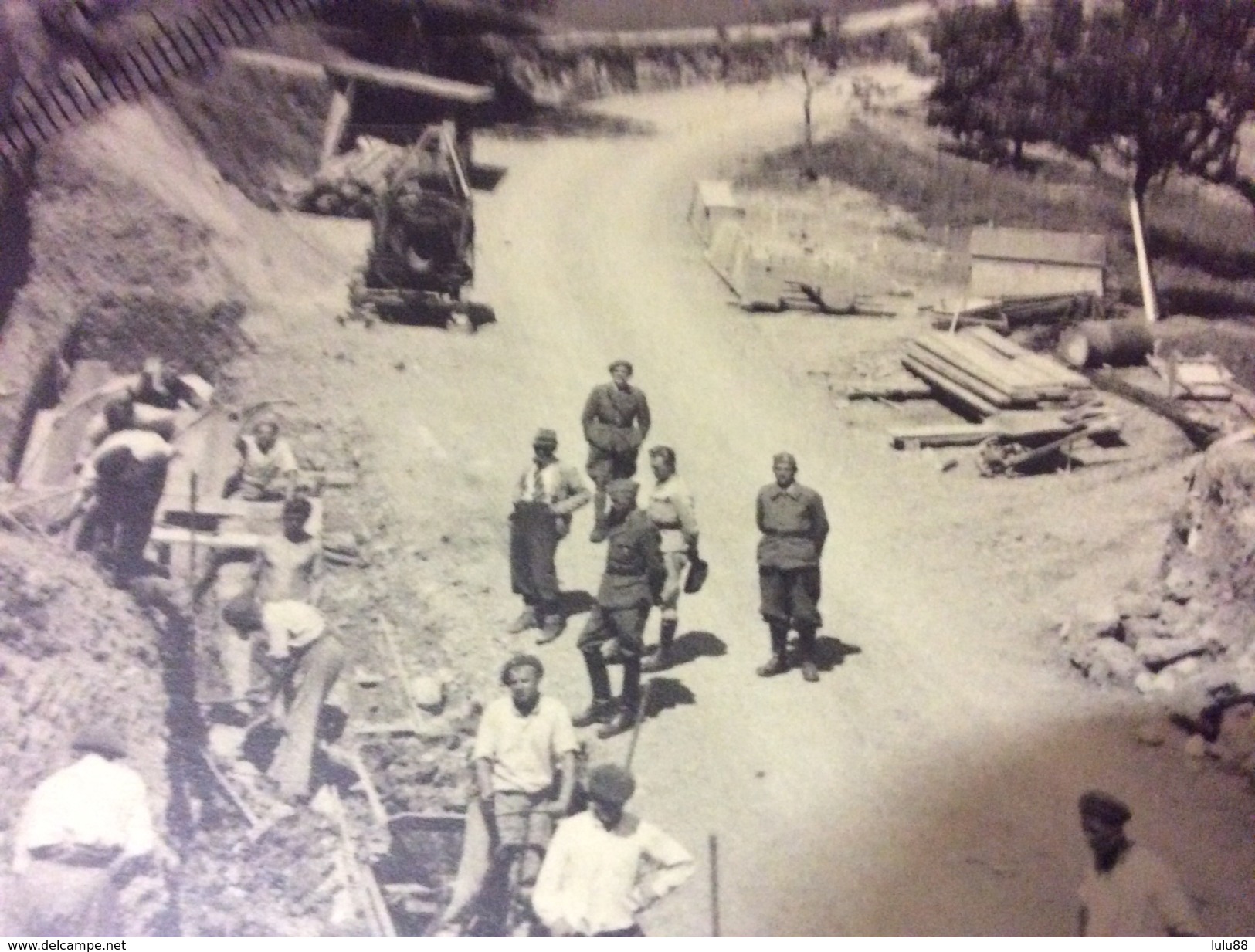 POLOGNE. TRAVAUX Des Soldats Polonais Internes En 1941.               14/3/17 - Altri & Non Classificati