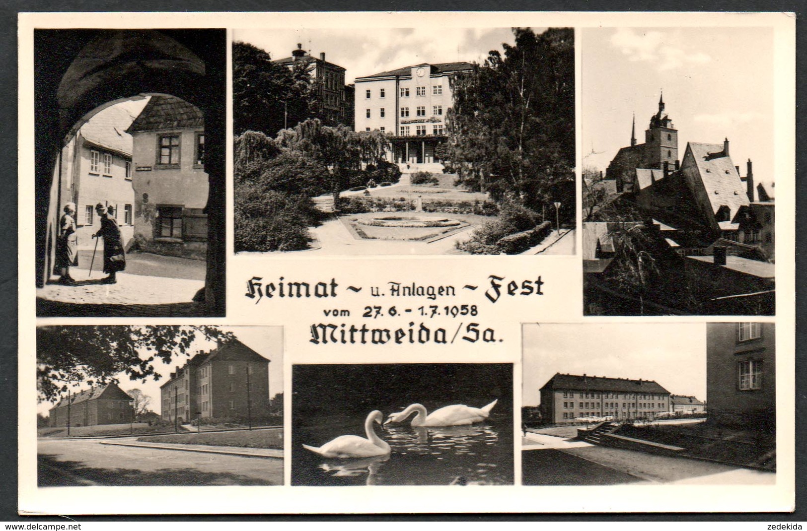 A1698 - Alte MBK - Ansichtskarte - Mittweida - N. Gel - Schlegel & Vogt - Mittweida