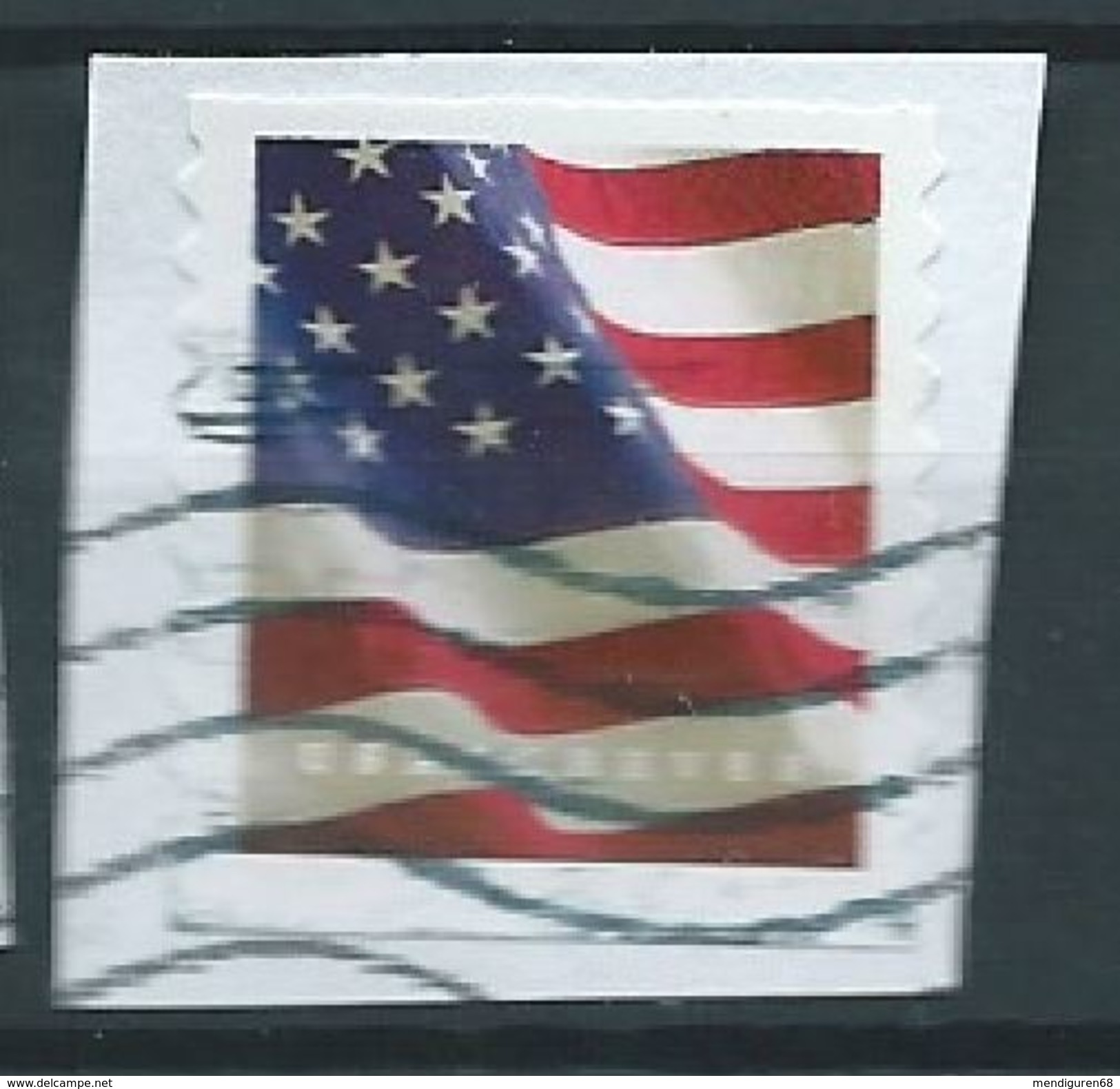 VERINIGTE STAATEN ETATS UNIS USA 2017 FLAG USED - Usados