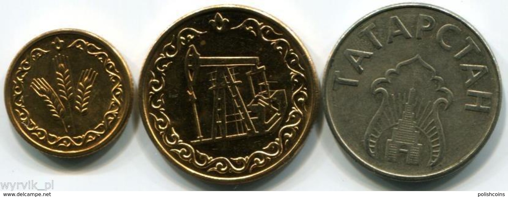 TATARSTAN 2013 Set Of 3 Coins - Tatarstan