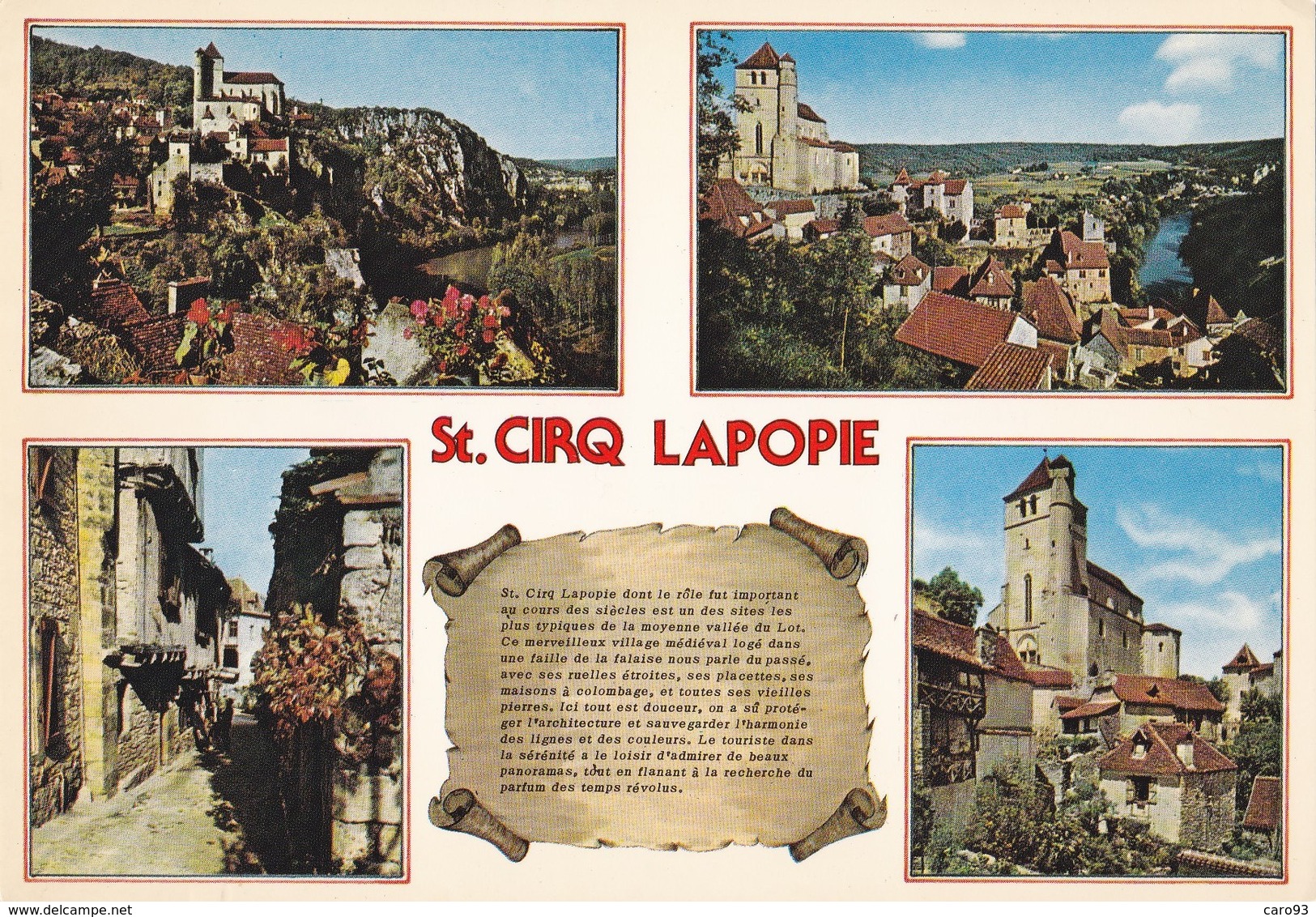 Saint Cirq Lapopie Premier Village De France  Multivues - Saint-Cirq-Lapopie