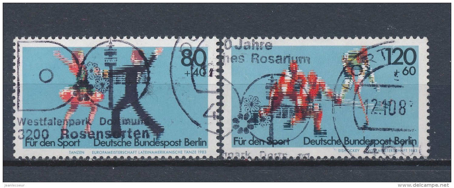 Duitsland/Germany/Allemagne/Deutschland Berlijn/Berlin 1983 Mi: 698-699 (Gebr/used/obl/o)(1601) - Gebruikt