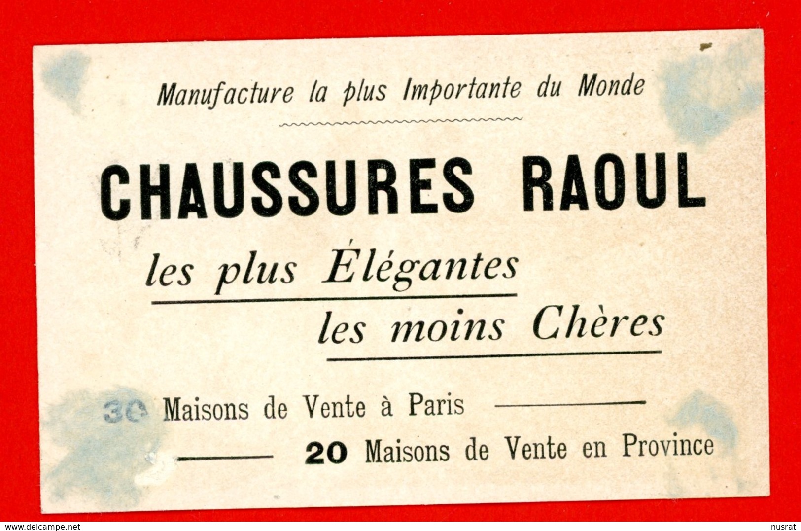 Chocolat Raoul, Chromo Lith. Vieillemard, Tour Du Monde, Algérie - Autres & Non Classés