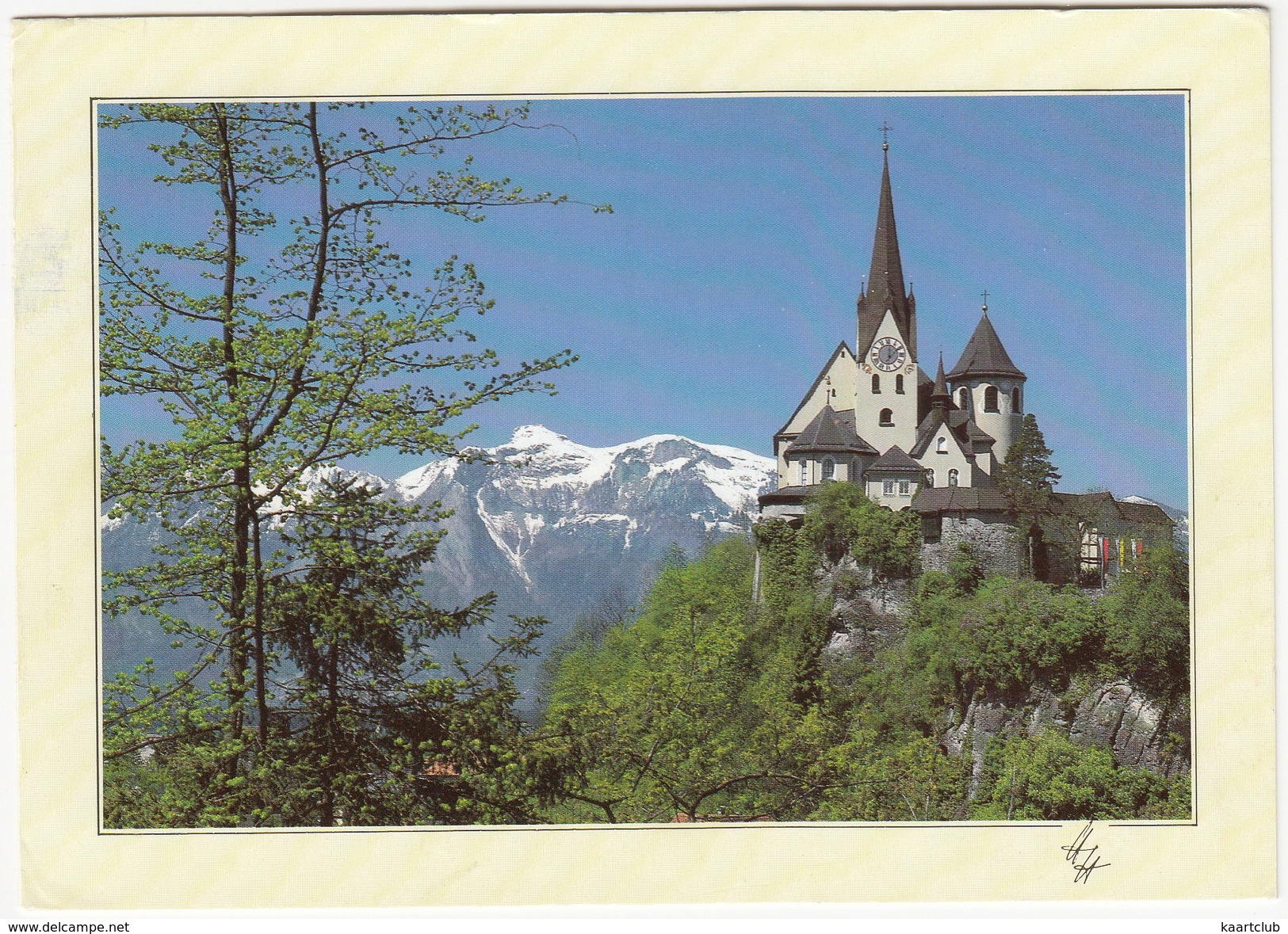 Basilika Rankweil Gegen Den 'Hohen Kasten', Schweiz - (Vorarlberg, Österreich) - Rankweil