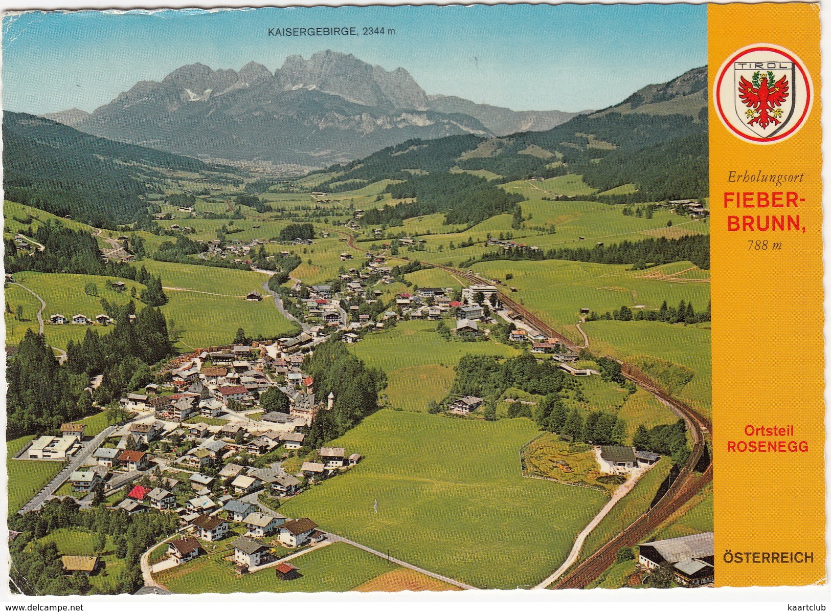 Fieberbrunn - 788 M. - Ortsteil Rosenegg  - (Tirol, Österreich) - Fieberbrunn