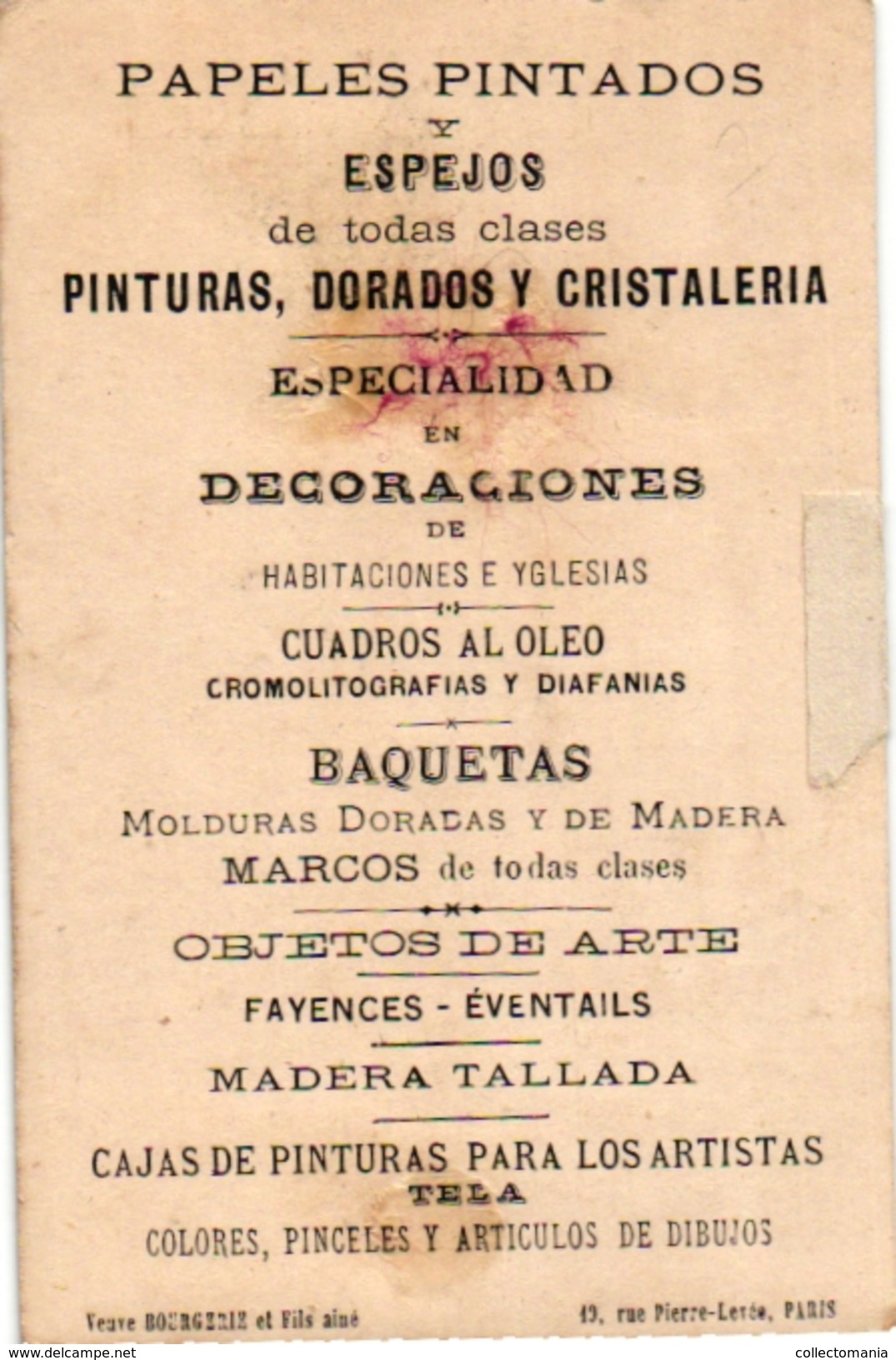 4 Trade Cards Chromo  SPAIN ESPANA PUB   Galan Pintor San Sebastian Pildoras Dr Ayer Gross Malaga C 1900 - Other & Unclassified