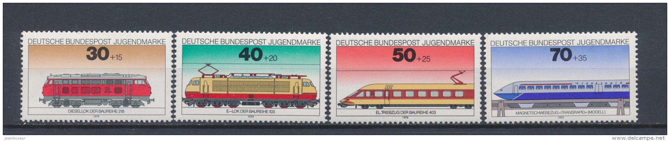 Duitsland/Germany/Allemagne/Deutschland 1975 Mi: 836-839 Yt:  (PF/MNH/Neuf Sans Ch/**)(1611) - Ongebruikt