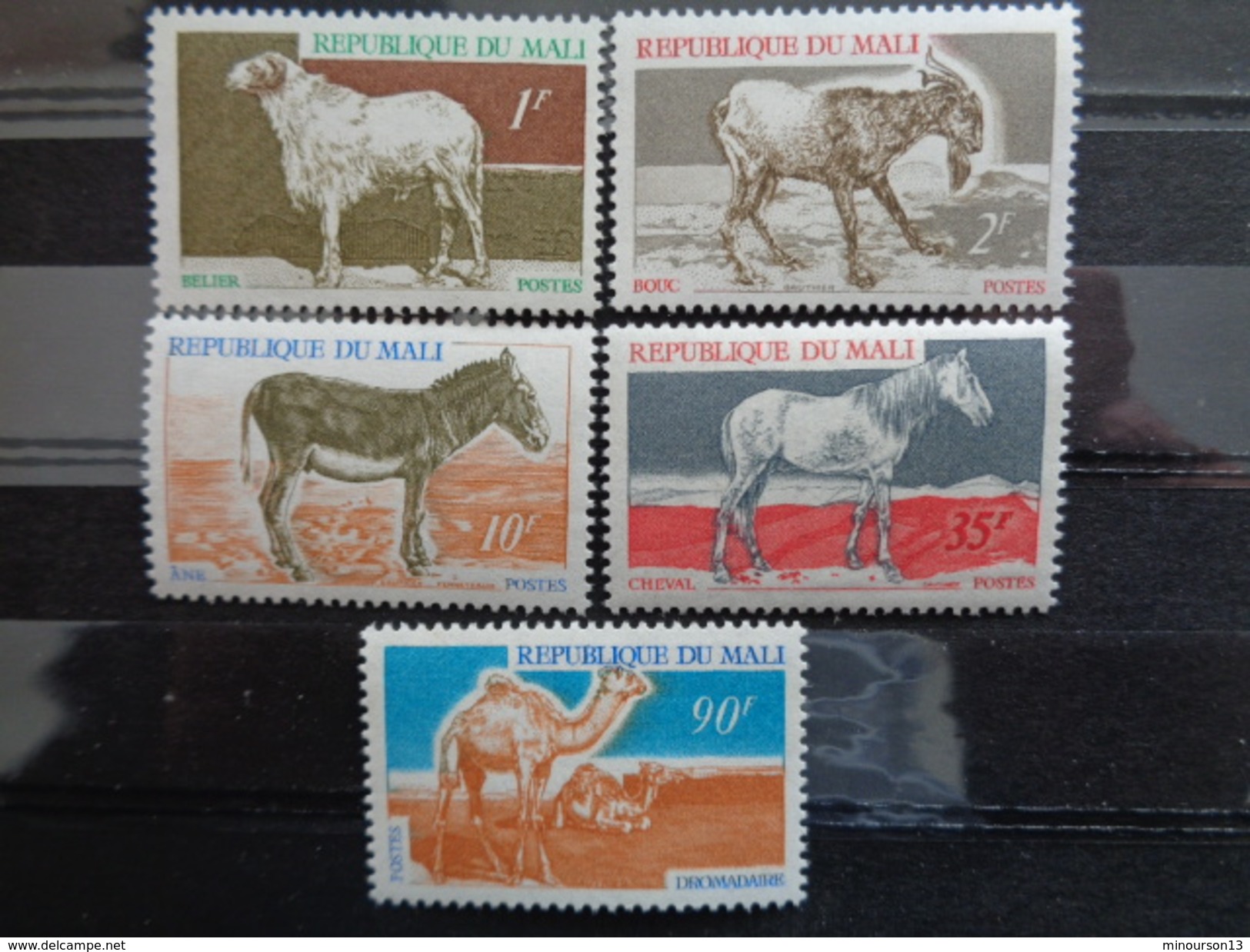 MALI Y&T N° 124 à 128 ** - Mali (1959-...)