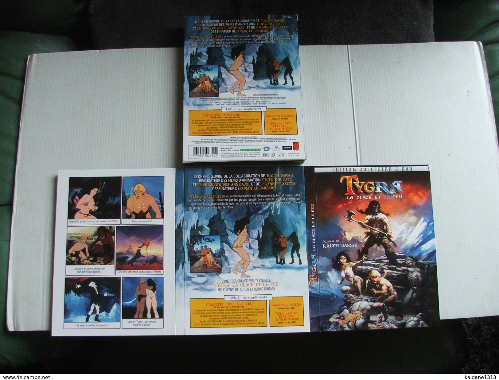 Tygra La Glace Et Le Feu Ralph Bakshi 2dvds édition Collector - Mystery