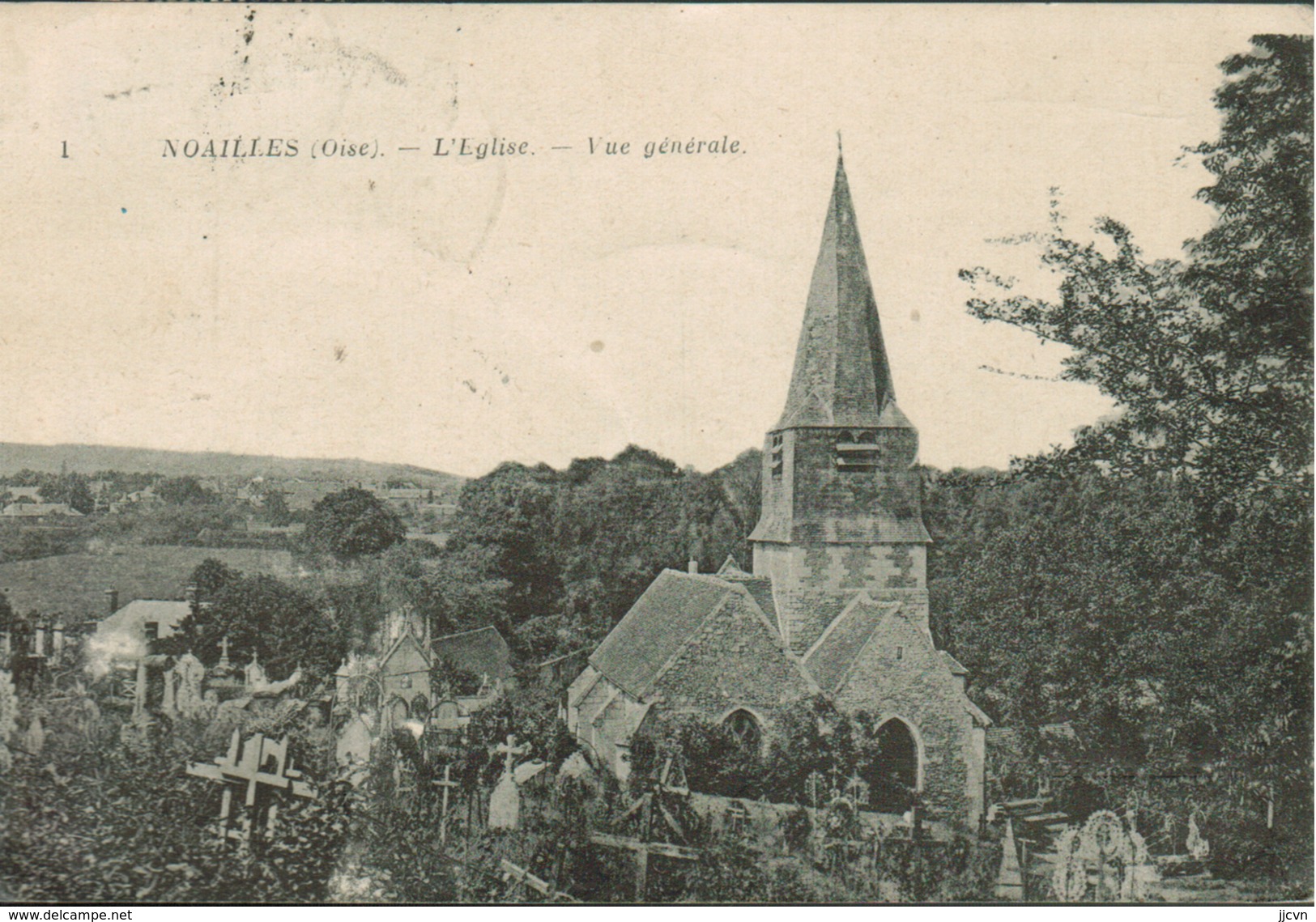 Noailles - L' Eglise - Vue Générale - Noailles