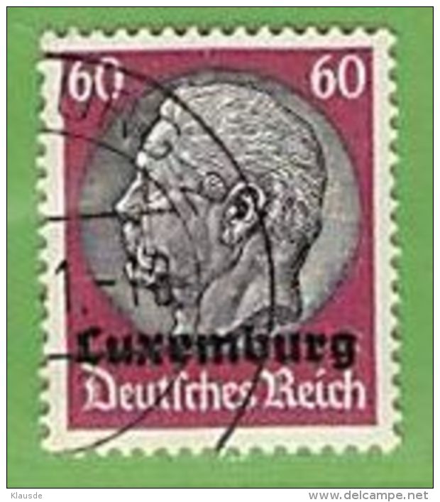 MiNr.14 O Deutschland Besetzte Gebiete II.WK Luxemburg - Bezetting 1938-45