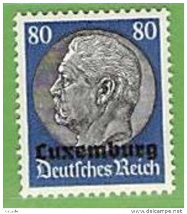 MiNr.15 Xx Deutschland Besetzte Gebiete II.WK Luxemburg - Besetzungen 1938-45