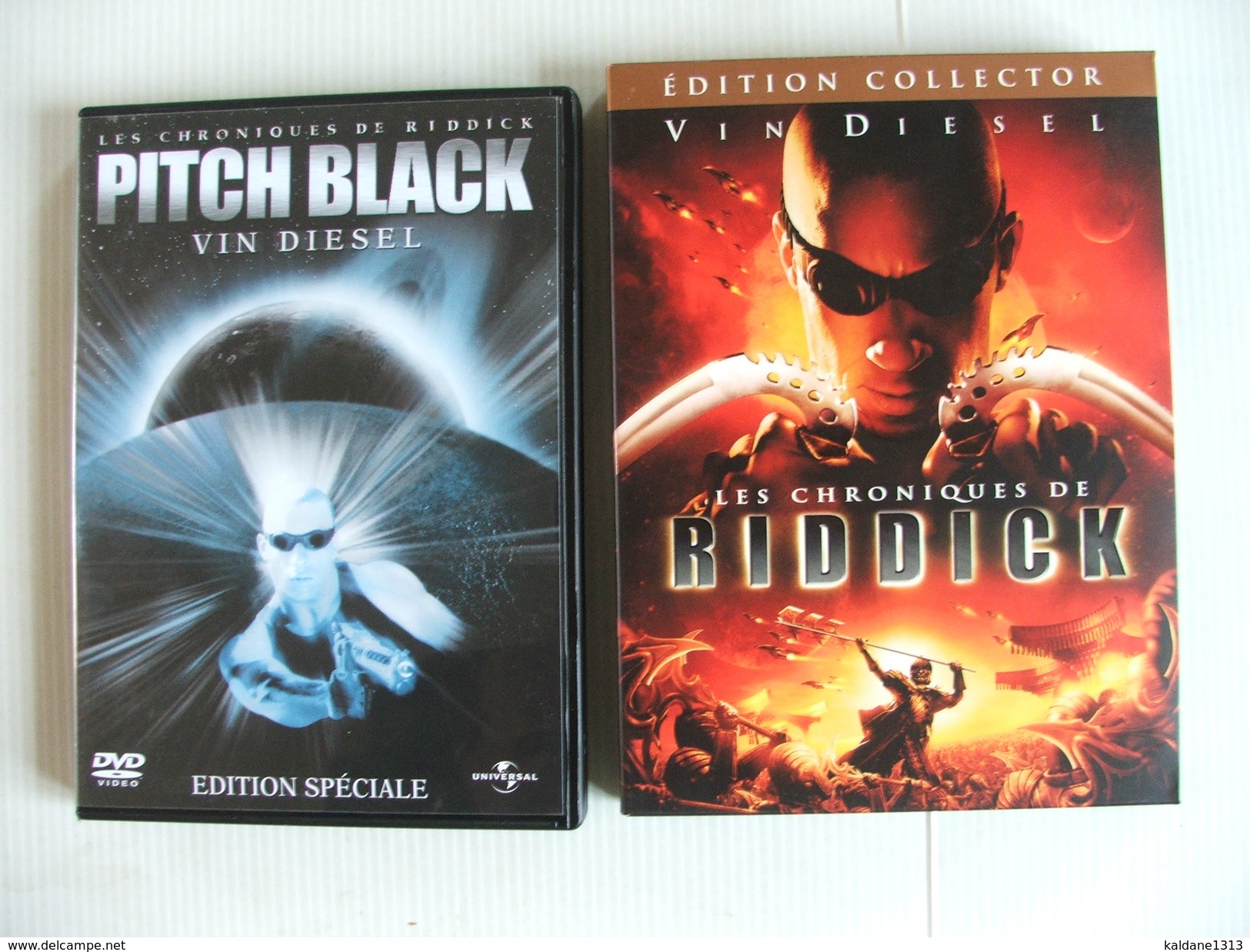 Les Chroniques De Riddick Collector 2 Dvds Pitch Black 1 Dvd Vin Diesel - Sciencefiction En Fantasy