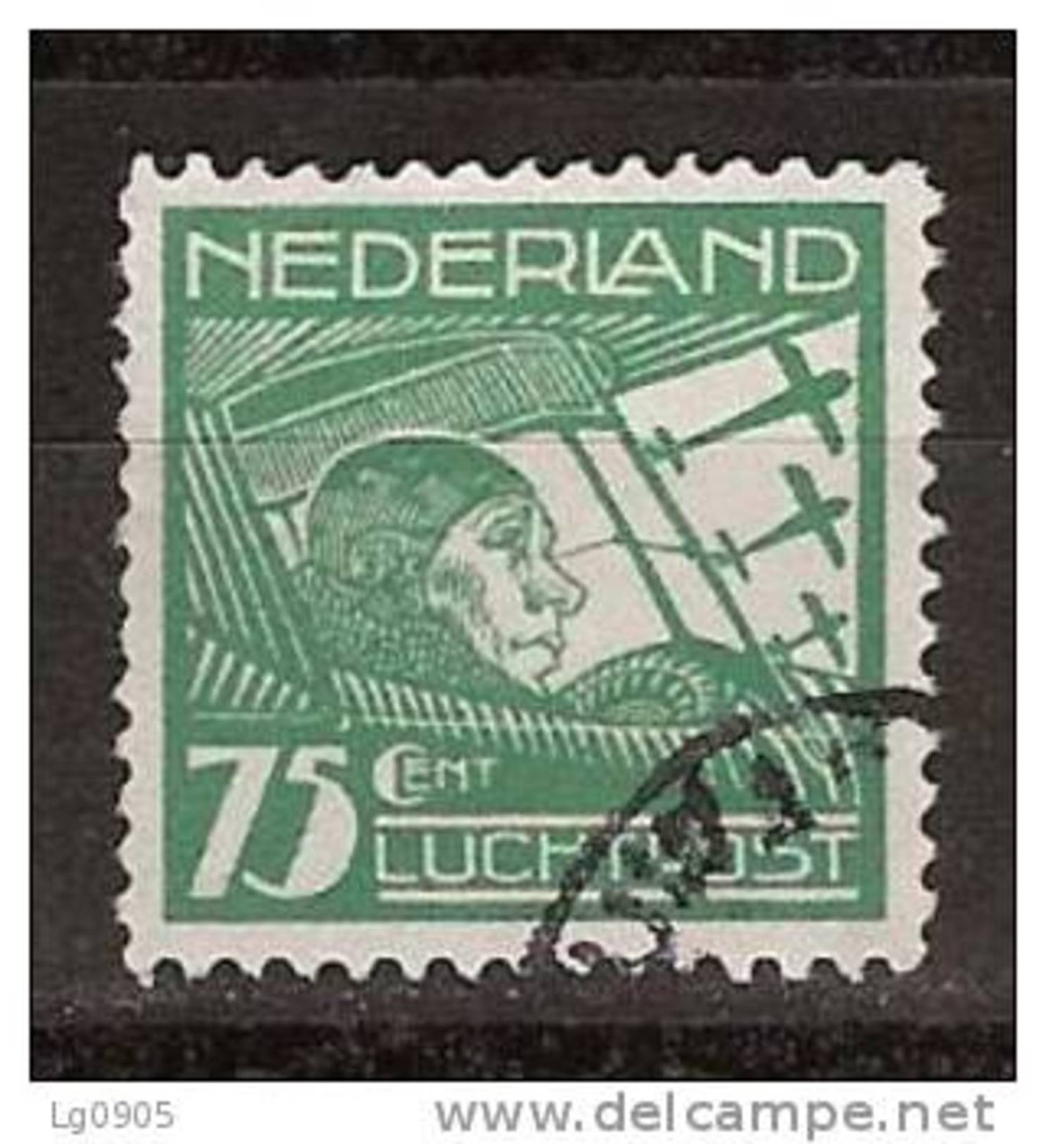 NVPH Nederland Netherlands Pays Bas Niederlande Holanda 5 Used ; Luchtpost, Airmail, Poste Aerianne, Correo Aereo - Luchtpost