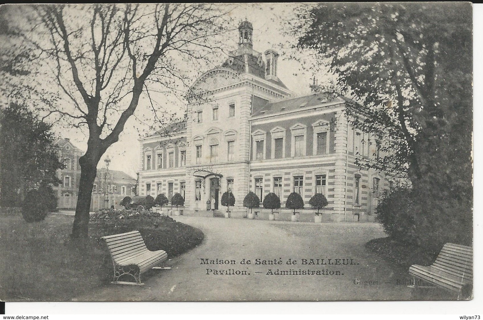 BAILLEUL - Maison De Santé - Pavillon Et Administration - Autres & Non Classés