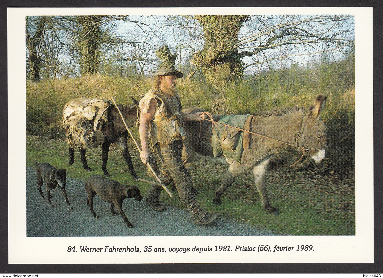 Cpm 56 - Priziac - Werner Fahrenholz, Voyage Depuis 1981l - 1989 - Autres & Non Classés