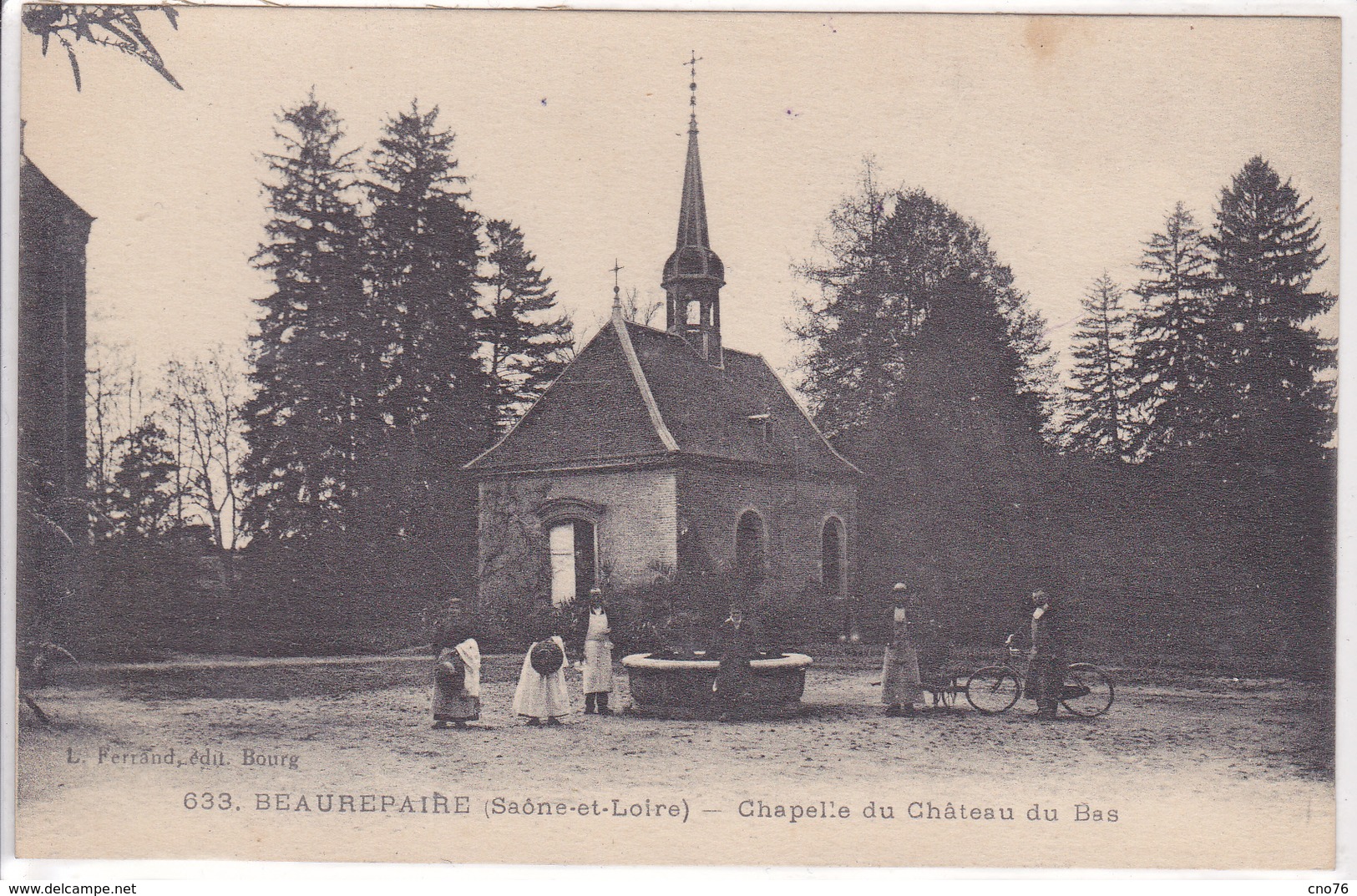 Beaurepaire Chapelle Du Château Du Bas N° 633 CPA - Otros & Sin Clasificación