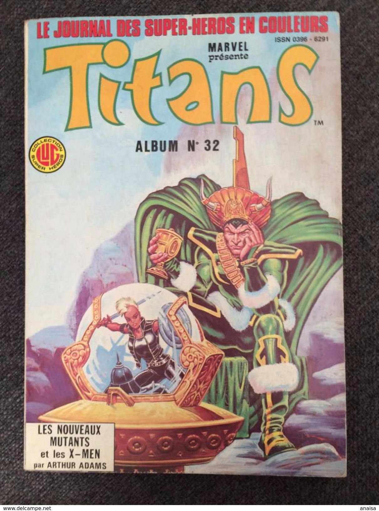 MARVEL Reliure TITANS N°32 (N°94+95+96)  LUG - Titans