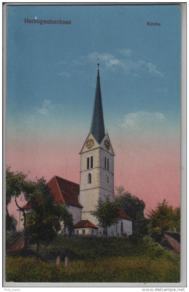 Herzogenbuchsee - Kirche - Litho Guggenheim No. 12737 - Herzogenbuchsee