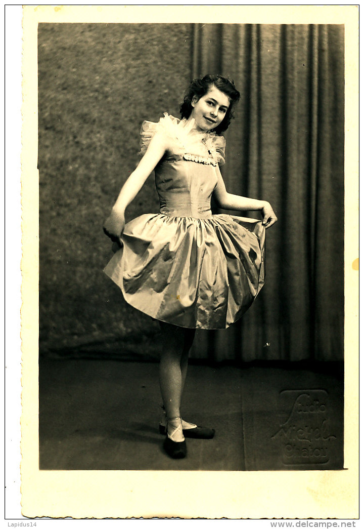 PH 54-  PHOTO -DANSEUSE -  PHOTO MICHEL CHATOU  (format :17,50 Cm X 11,50 Cm) - Autres & Non Classés