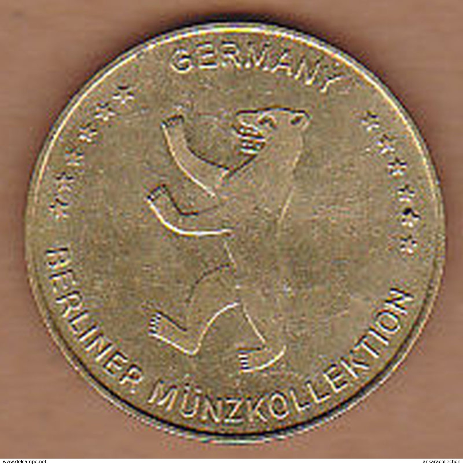 AC - BRANDENBURGER TOR GERMANY BERLINER MUNZKOLLEKTION TOKEN JETON - Monétaires/De Nécessité