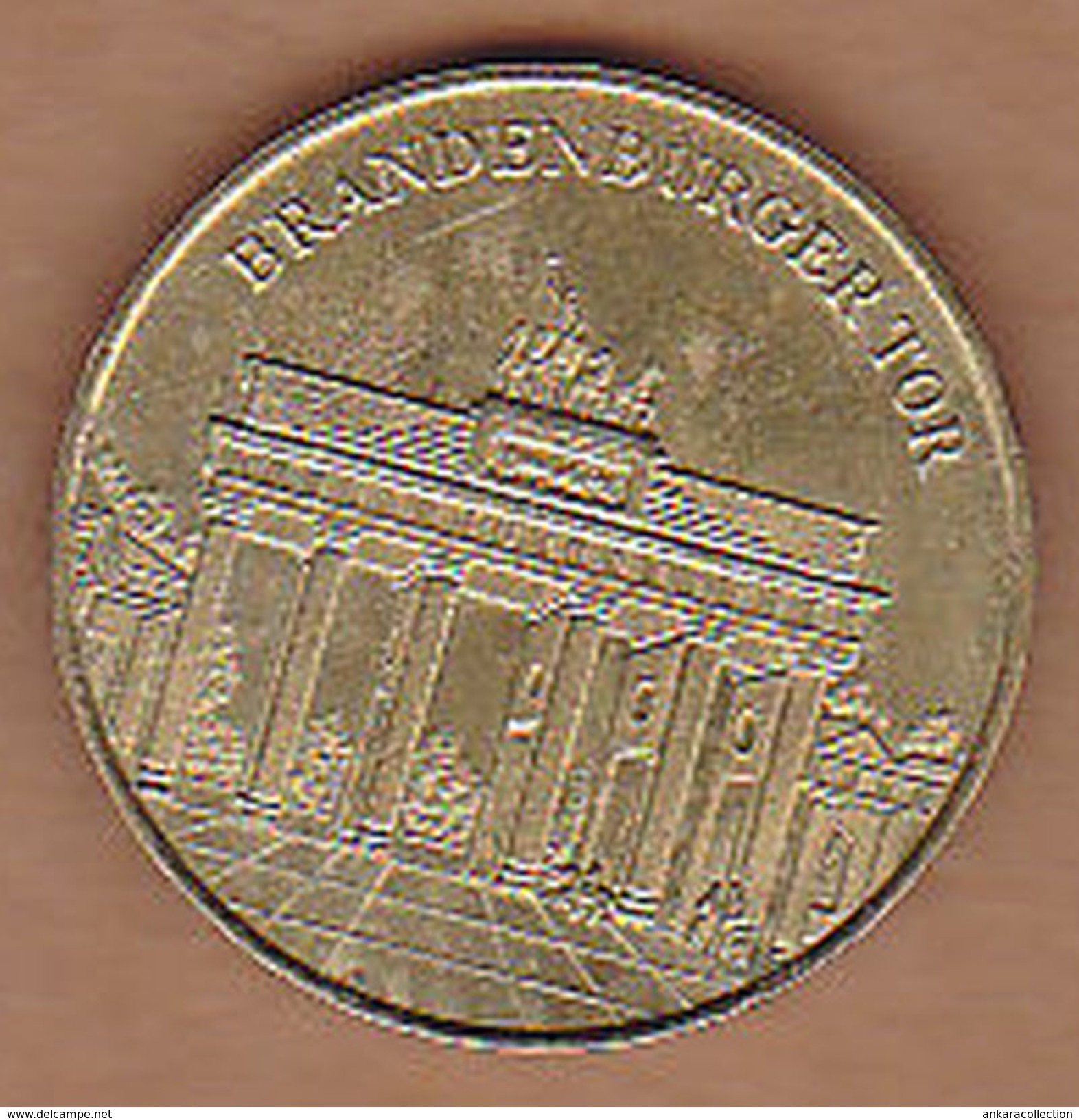 AC - BRANDENBURGER TOR GERMANY BERLINER MUNZKOLLEKTION TOKEN JETON - Monétaires/De Nécessité