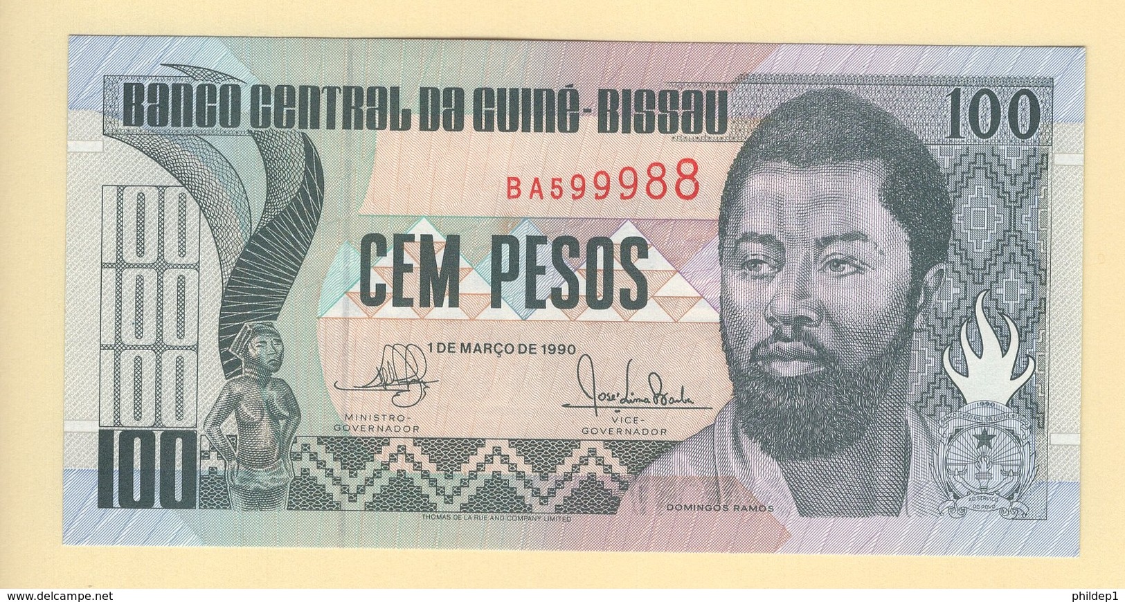 Guinée Bissau. 100 Pesos Pick N° 11. UNC. - Guinea-Bissau