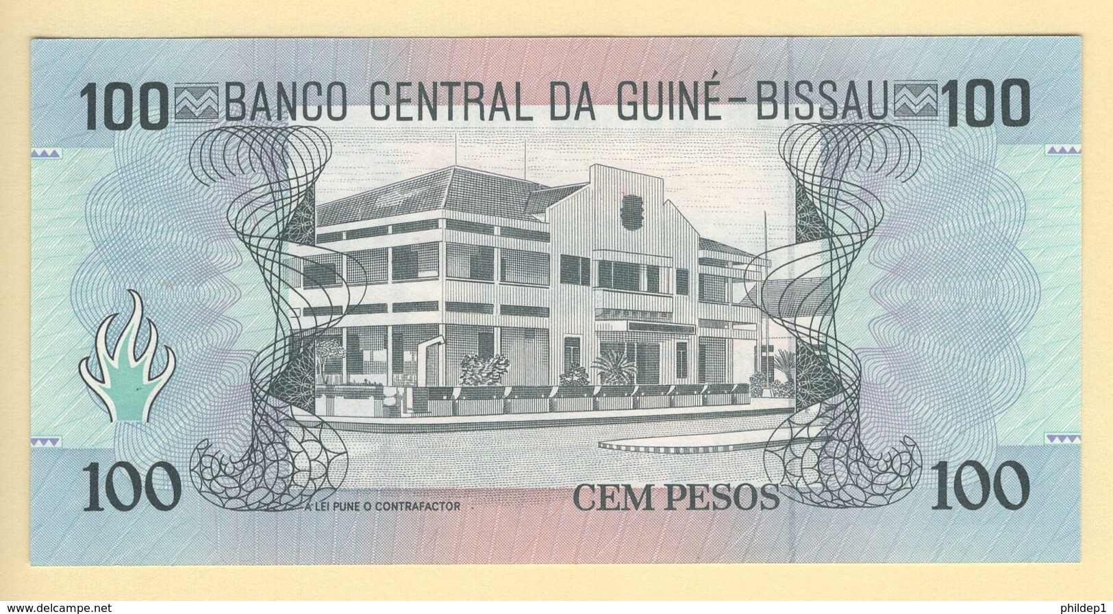 Guinée Bissau. 100 Pesos Pick N° 11. UNC. - Guinea-Bissau