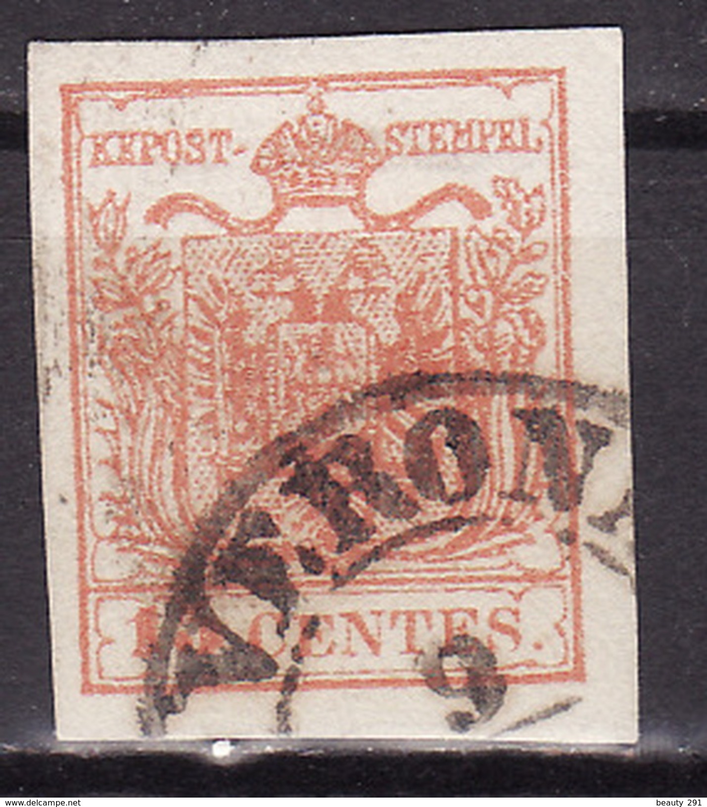 LOMBARDO VENETO 1850 - TIPO II 15 C - Lombardy-Venetia