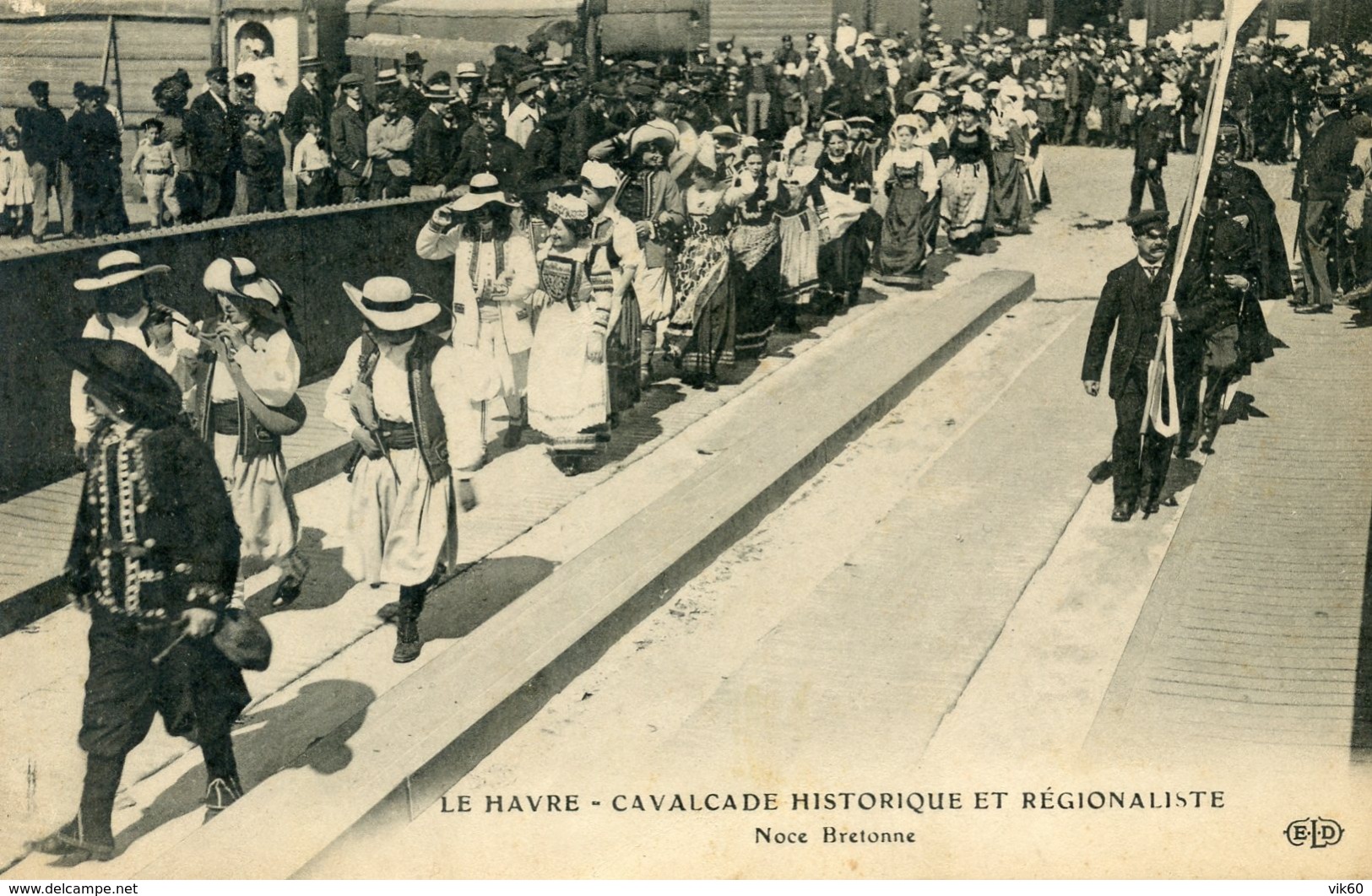 76   LE HAVRE   CAVALCADE HISTORIQUE ET REGIONALISTE  NOCE BRETONNE - Non Classés