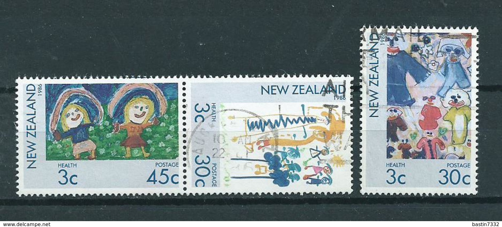 1986 New Zealand Complete Set Health Used/gebruikt/oblitere - Gebruikt