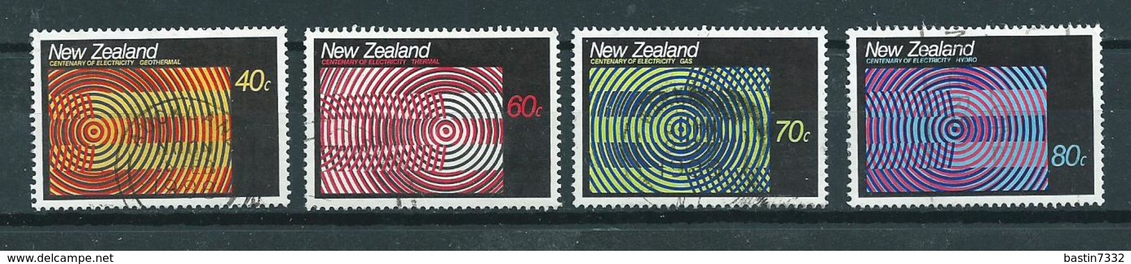 1988 New Zealand Complete Set Electricity Used/gebruikt/oblitere - Gebruikt