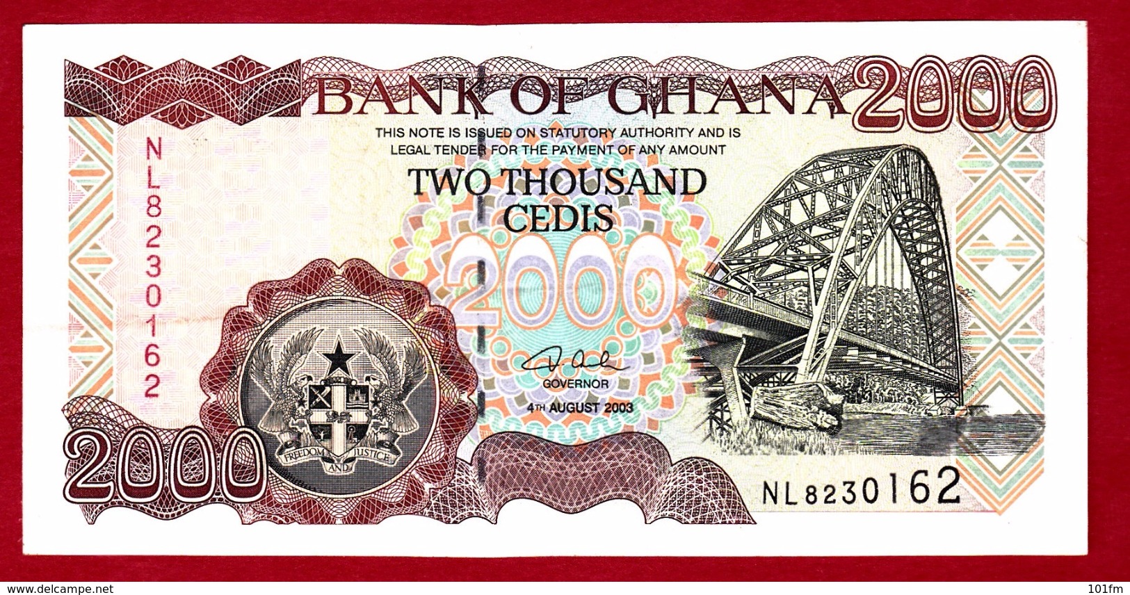 GHANA 2000 Cedis 2003 - Ghana