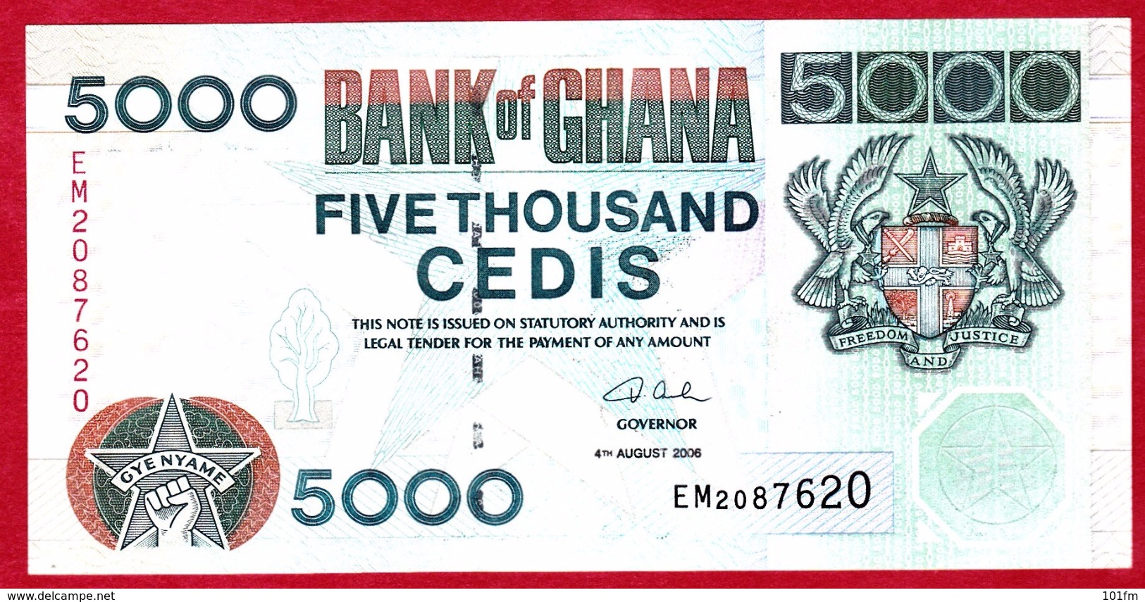 GHANA 5000 Cedis 2006 - Ghana