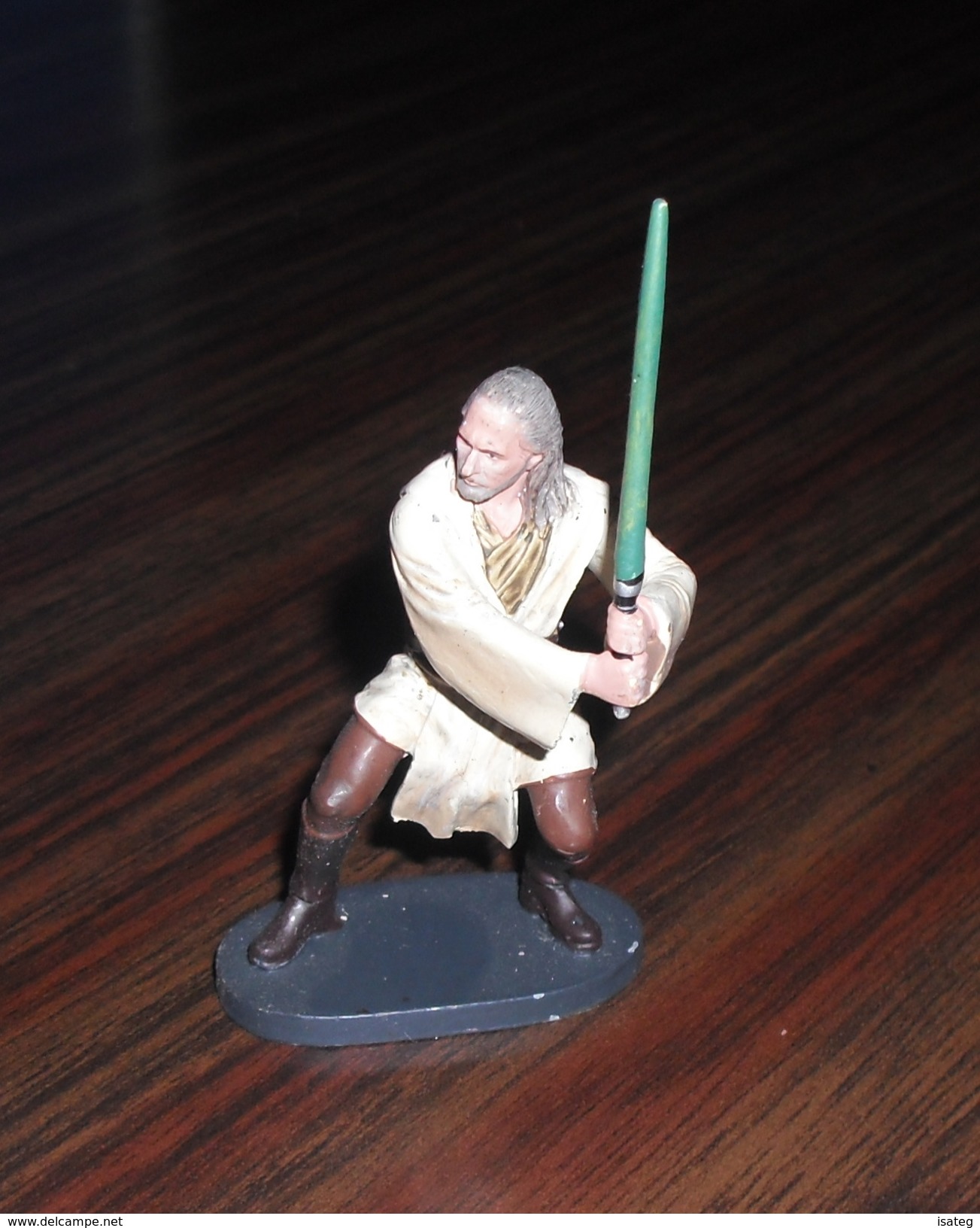 Figurine Star Wars En Plomb Éditions Atlas Qui-gon Jinn - Episode I