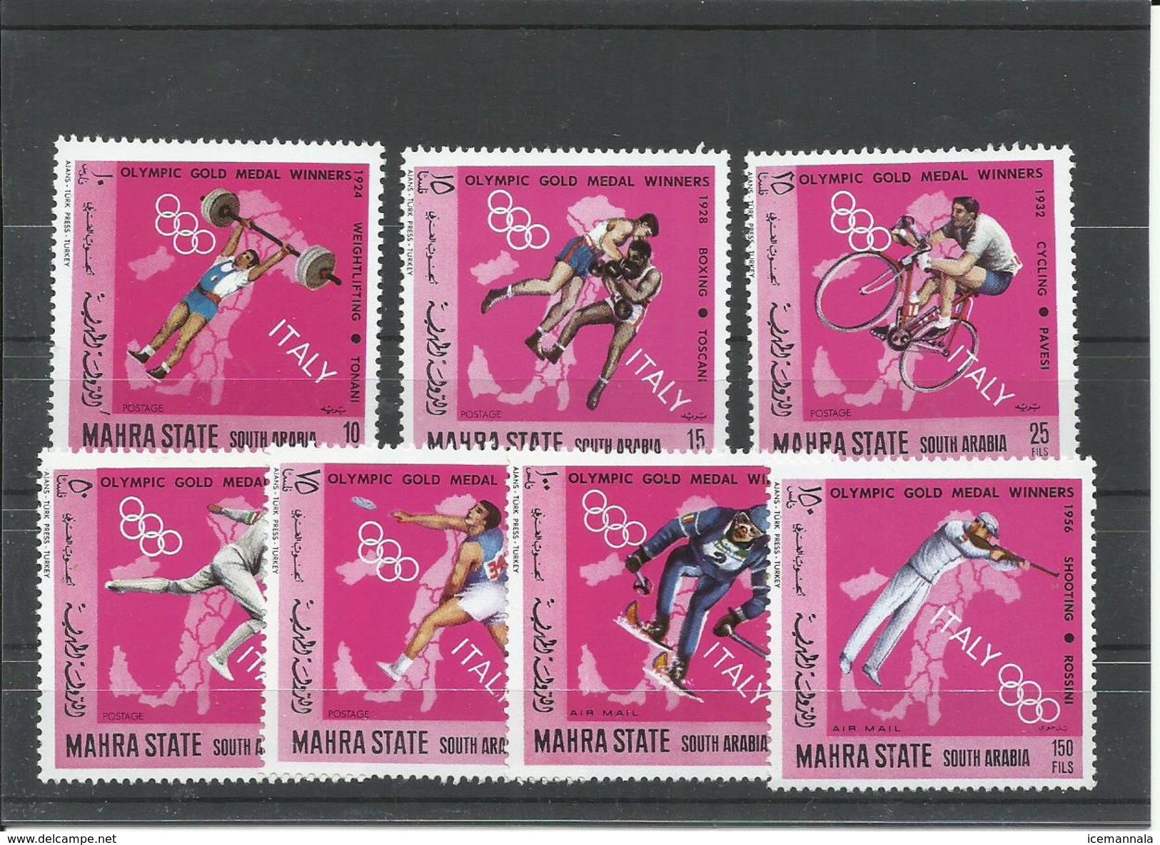 MAHRA  SERIE   MNH  ** - Estate 1968: Messico