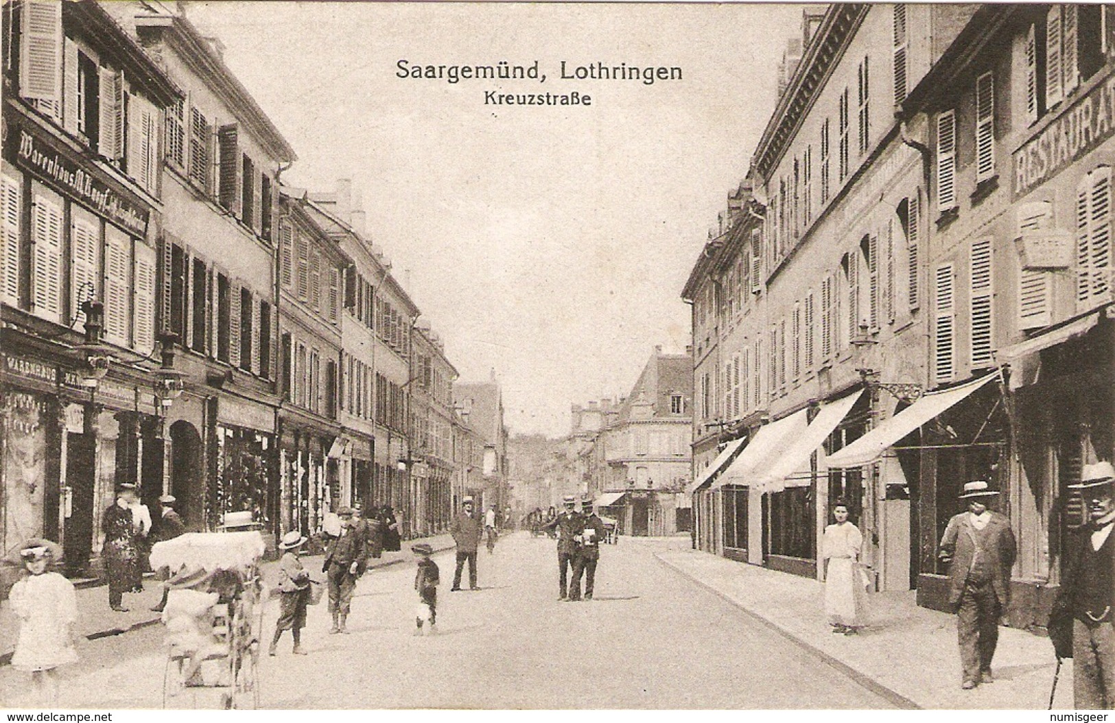 Saargemünd, Lothringen  -  Kreuzstrasse - Lothringen