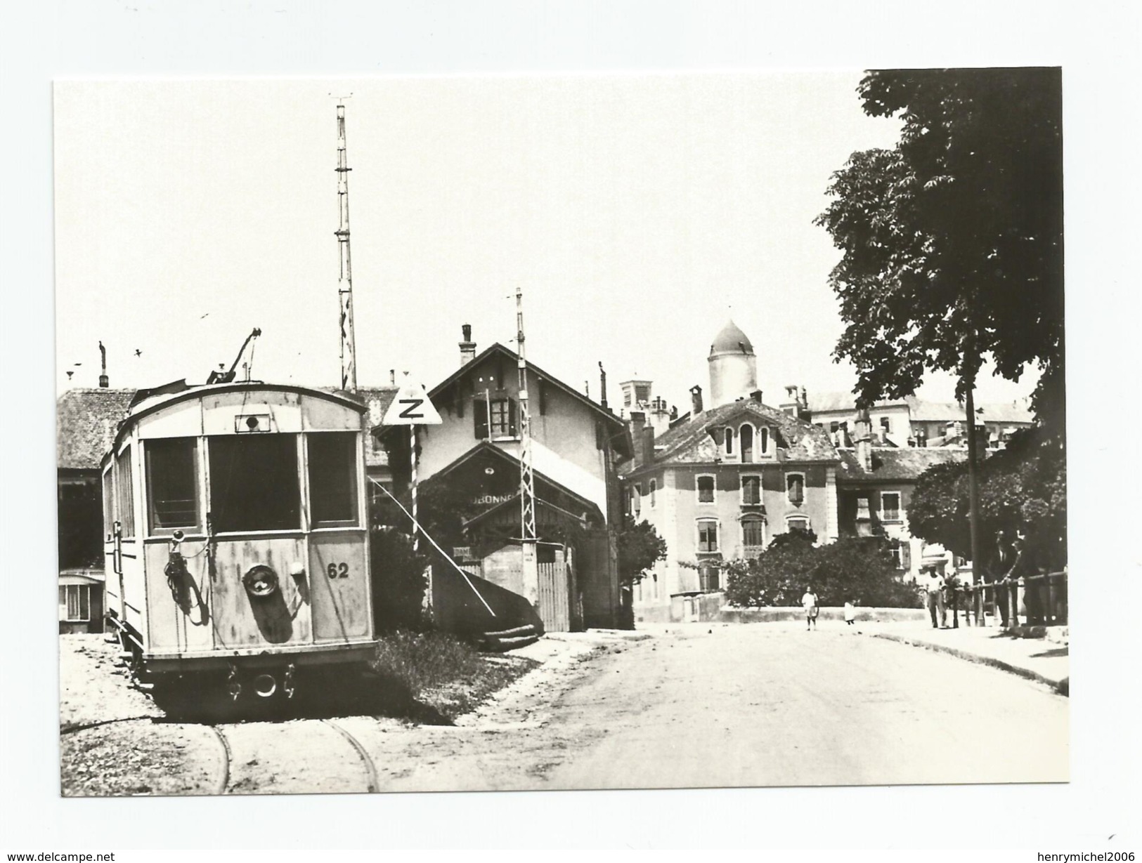 Suisse - Vaud Aubonne Train  1930 Cpm - Aubonne