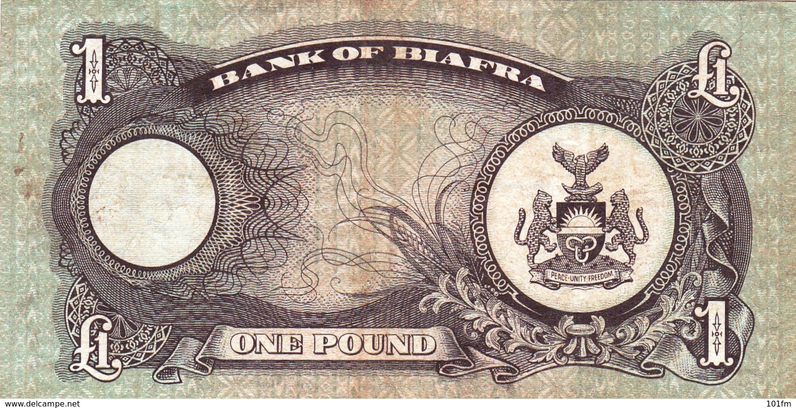 Nigeria - Bank Of Biafra 1 Pound - Nigeria