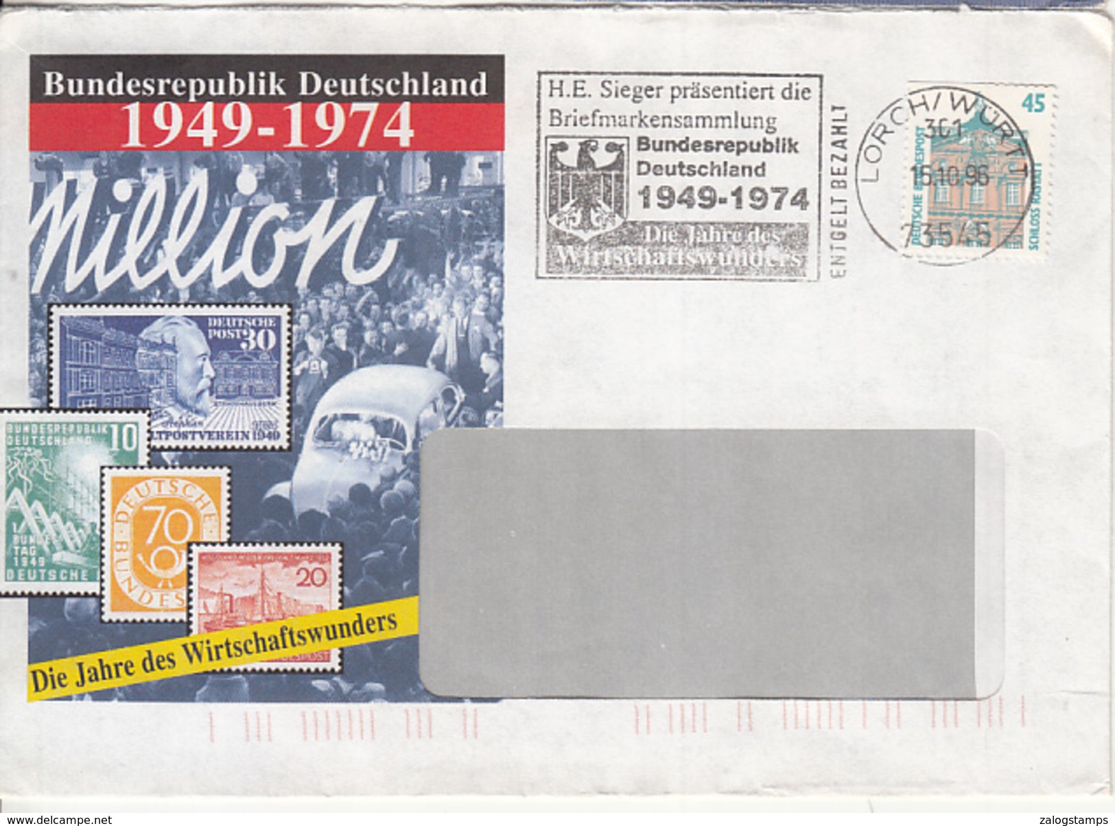 Germany Cover, (Z-2672) - Storia Postale