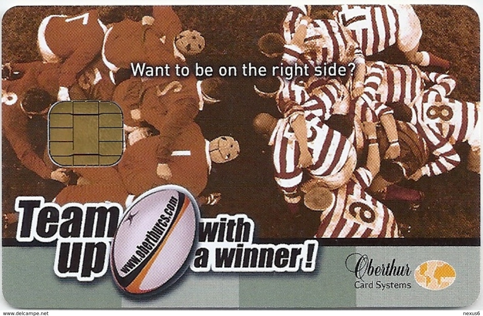 Oberthur Smart Card - Team Up With A Winner! - Andere & Zonder Classificatie