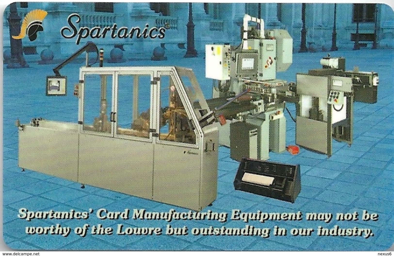 Spartanics Card Manufacturing Equipment Promo Card - Otros & Sin Clasificación