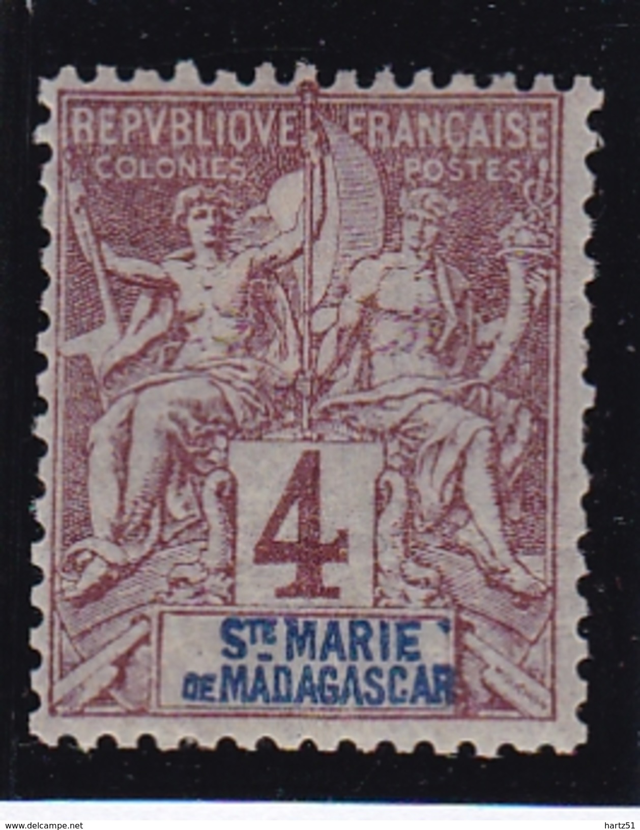 Sainte Marie De Madagascar N° 3 Neuf * - Nuovi