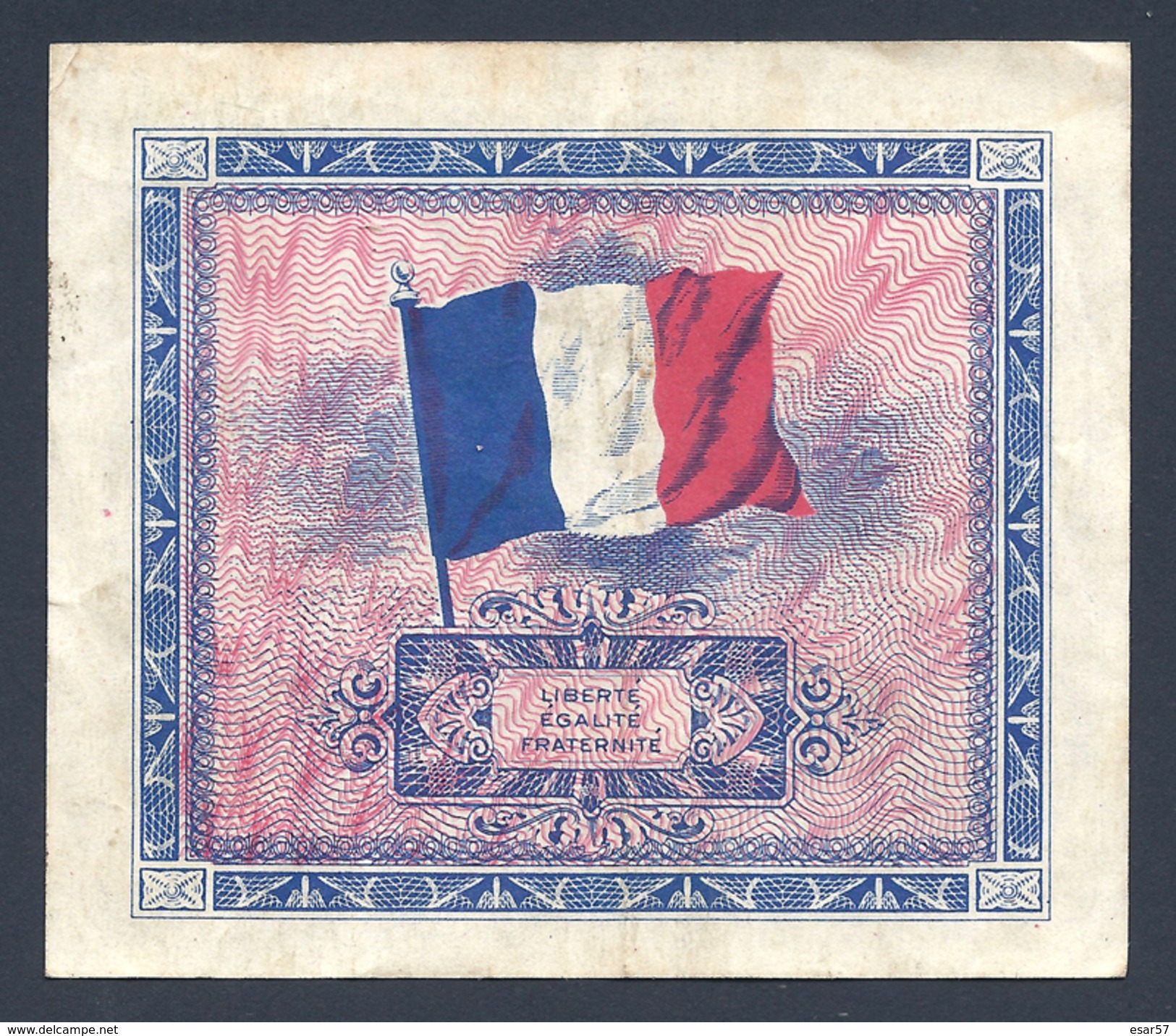 10 Francs Drapeau 1944 Sans N° De Série - 1944 Drapeau/France