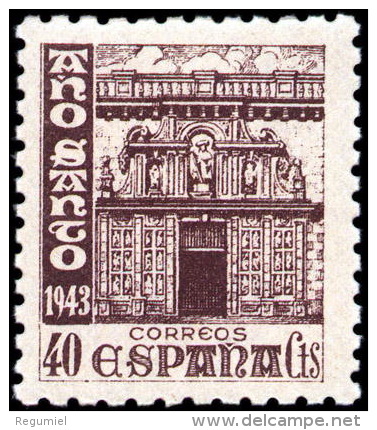 España 0968 ** Año Santo Compostelano 1943 - Nuevos